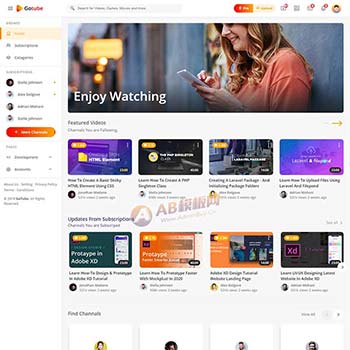 ������Ƶ����ƽ̨��վ��Ӧʽ��̬HTMLģ��