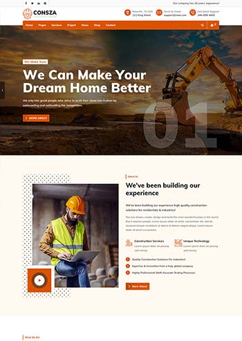 ���ز�����������ҵ��վHTML5ģ��