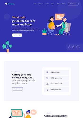����ҽ�Ʒ���Bootstrap��վģ��