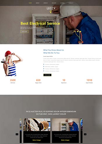 HTML5����������ҵ��ҳģ������