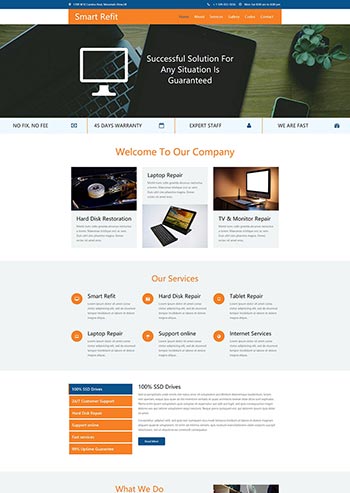 ��ɫhtml���ܵ��Ը�װά����վ��̬ģ��