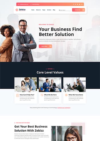 HTML5��˾��ҵ������ѯ����ǰ��html��վģ��