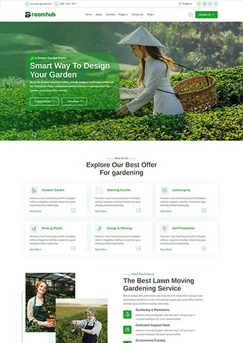 HTML5԰�շ������ ��Ҷ����ǰ��html��վģ��