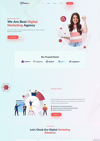 HTML5����Ӫ����ǰ�˾�̬��վģ��