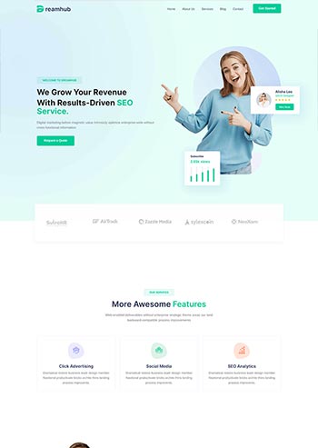 SEO�����Ż�����������վǰ�˾�̬ģ��