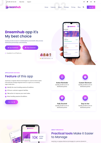 APP���������ƹ���ҳģ��