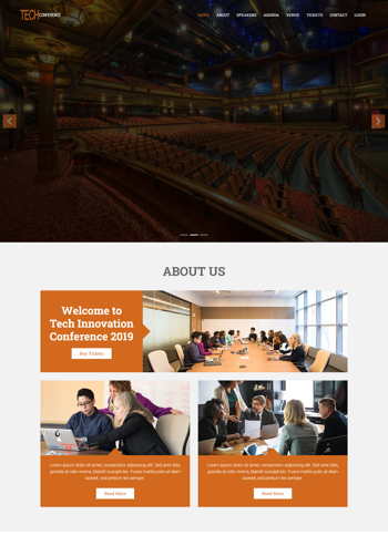 ��ɫIT�Ƽ���ҵ��ӦʽHTML5��վģ��