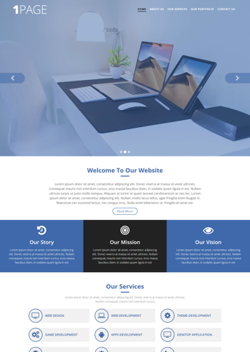 ��ɫ��ҳ��ҵ������ӦʽHTML5��վģ��