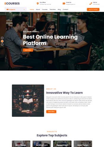 ��ɫ������ѵ������ӦʽHTML5��վģ��