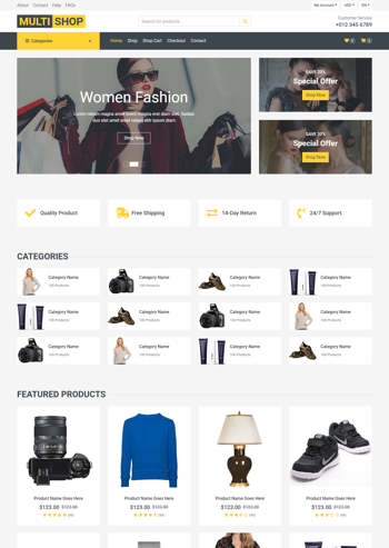 ��ɫ���̹����̳���ӦʽHTML5��վģ��
