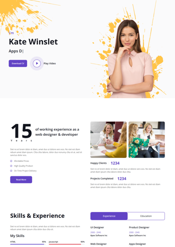 ��ɫ��ҵ������ѯ��ӦʽHTML5��վģ��
